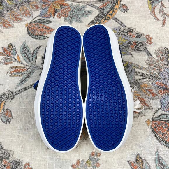 NEW VANS Style 36 VLT LX Princess Blue Black Sneakers US Women 9 Men 7.5 VAULTED - Picture 9 of 12